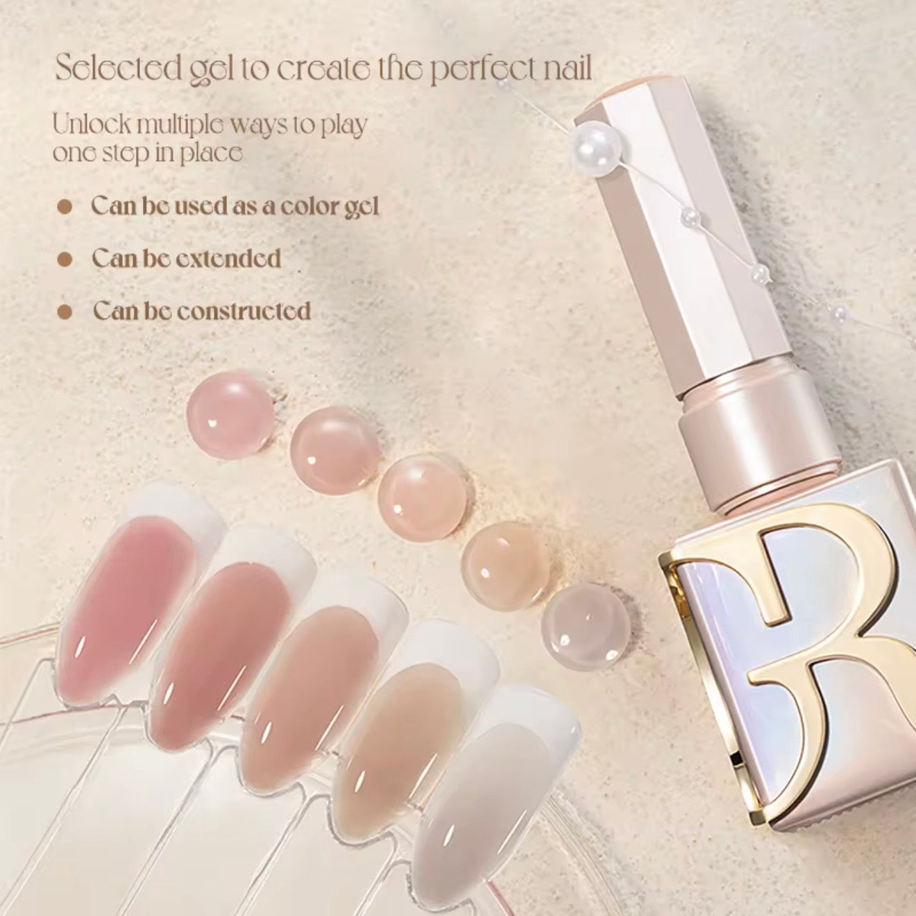 Nude collection builder gel
